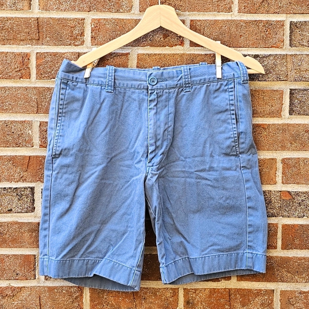 J. Crew Men's Cotton Shorts | Blue Men's 30 Waist, 9" inseam